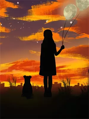 太平山夜景日落