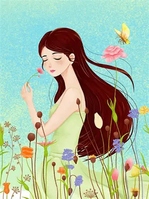 深闺藏秀半遮脸猜生肖